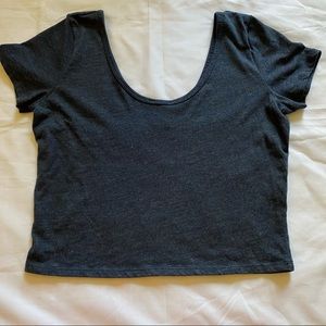 Hollister crop top size large